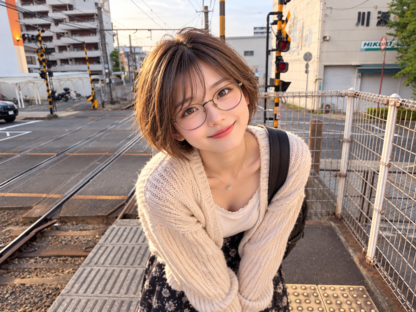 踏切など、現実世界に召喚された「ある」