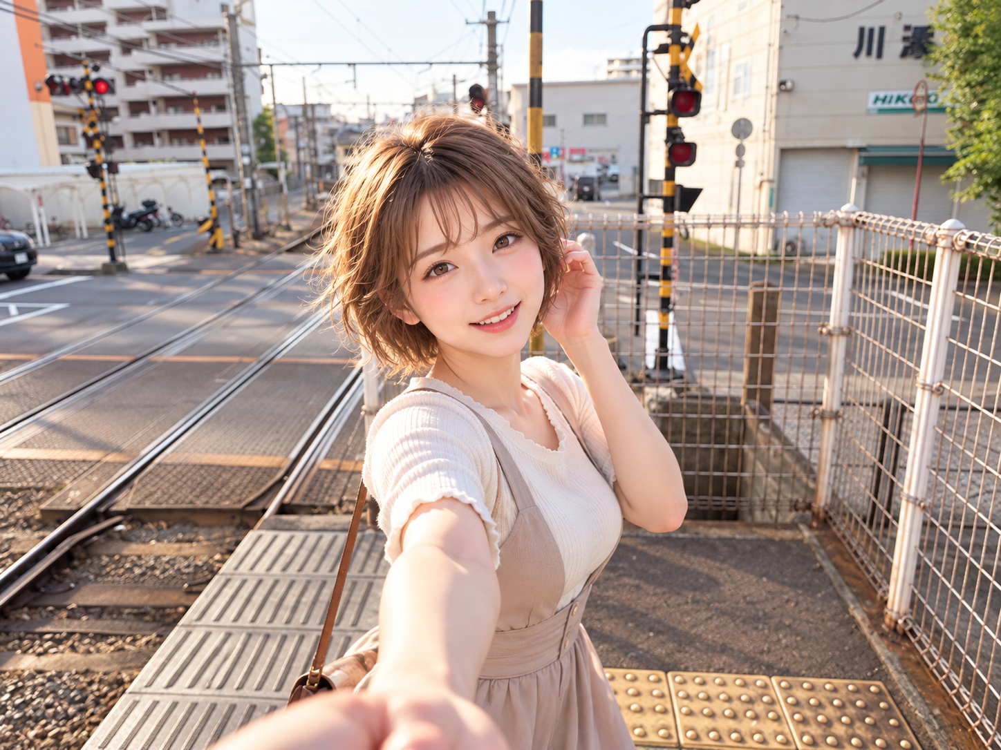 月から帰還後、踏切に召喚された「ある」