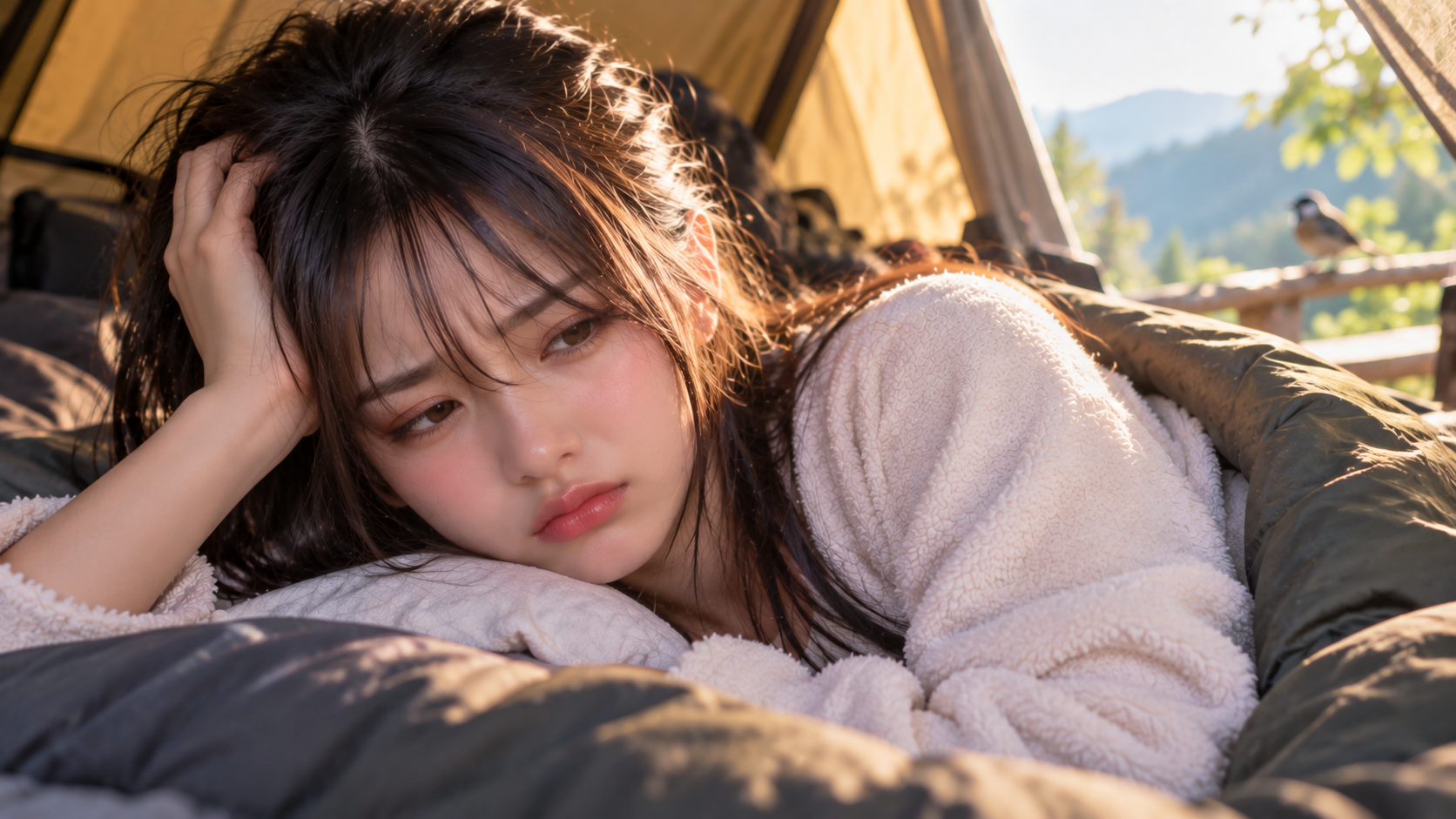 現実を思い出して絶望するエリカ