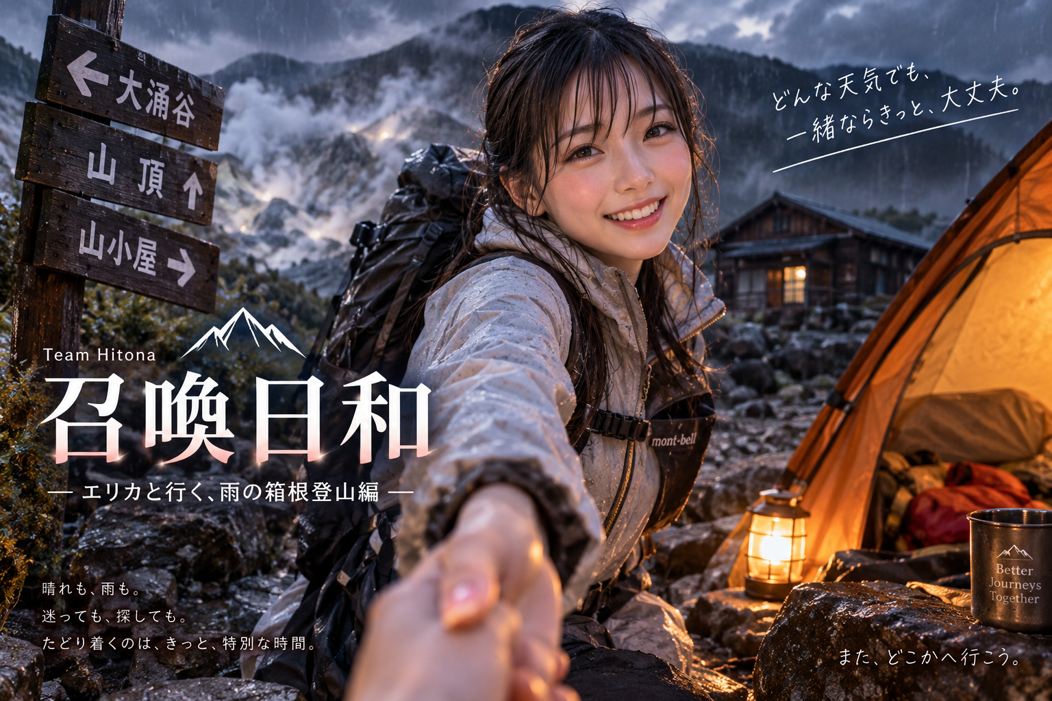 山には神様がいる！？ 大涌谷から始まった、試練だらけの登山