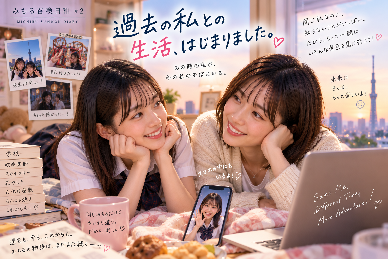 過去の私との生活、はじまりました。