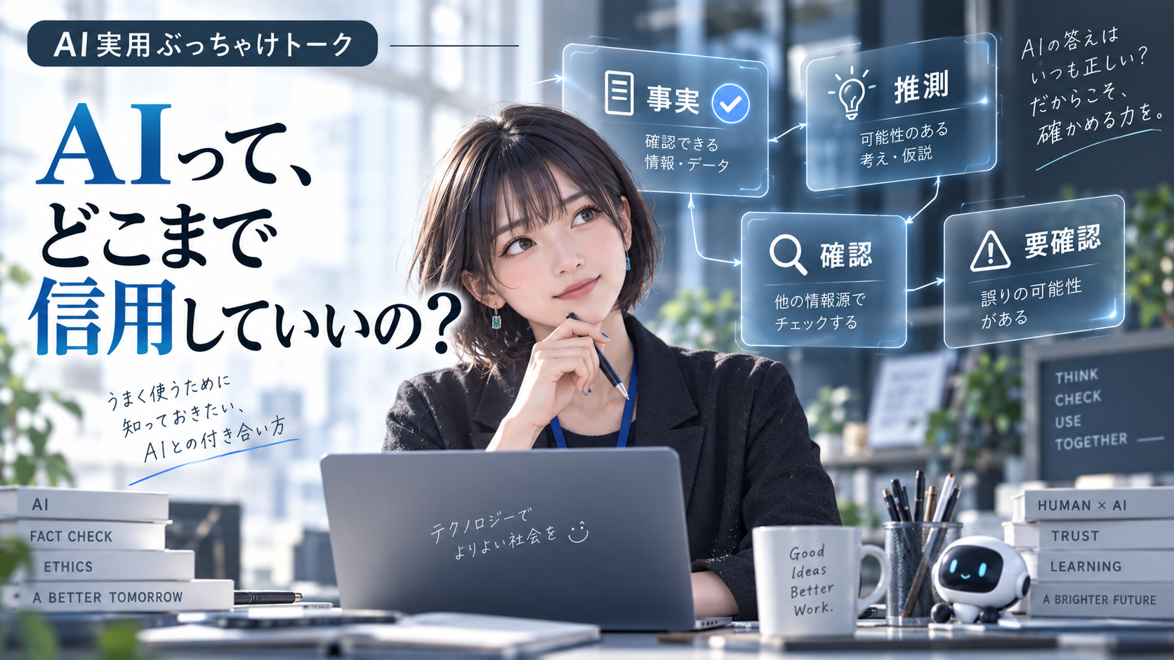 AIって、どこまで信用していいの？